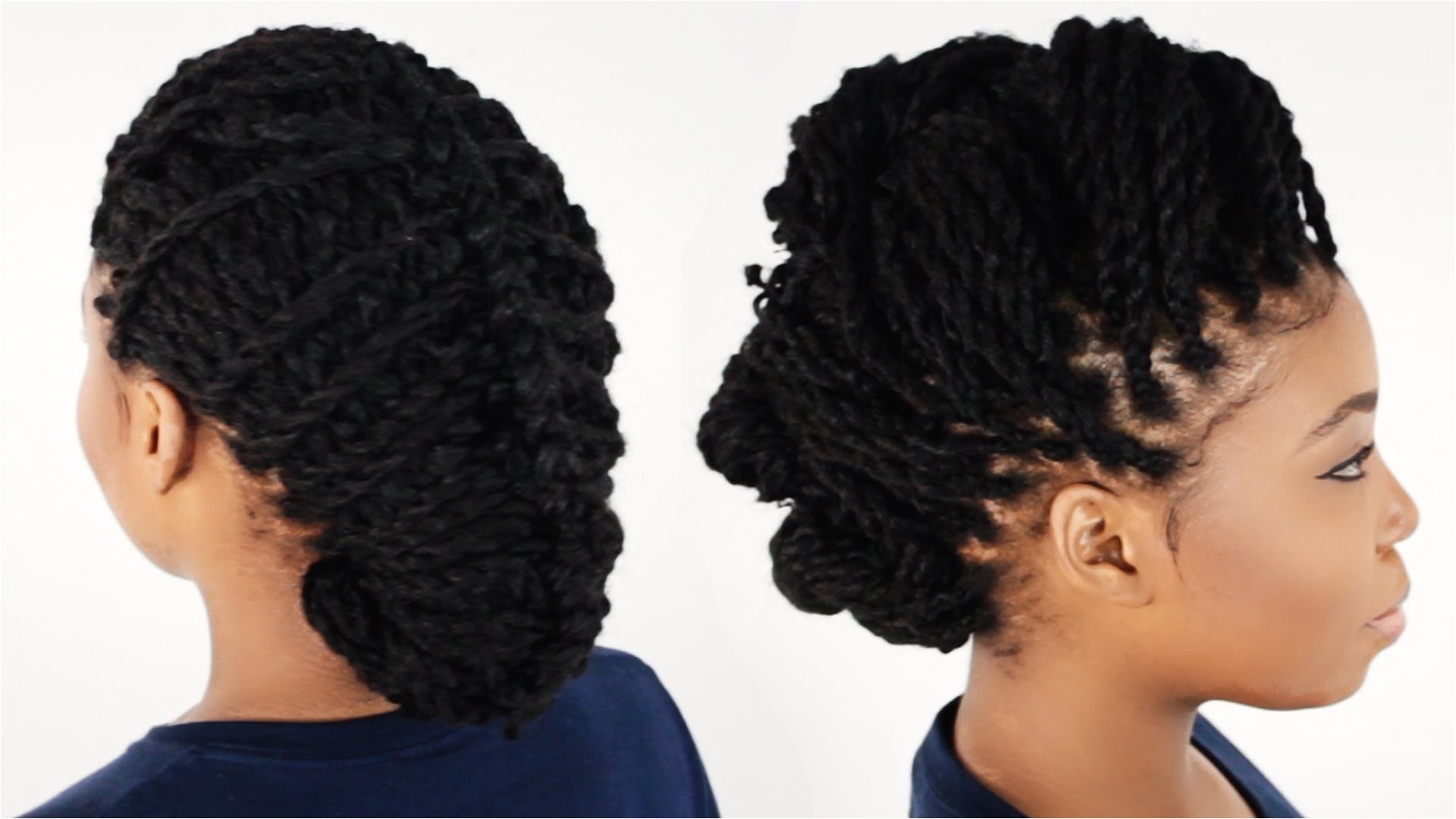 Two Strand Twist Hairstyles Beautiful 3 Ways to Style Your Kinky Twist Hairstyles Tutorial 6