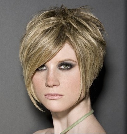 short stacked hairstyles 2013