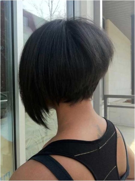 asymmetrical bob haircut back view for your hair