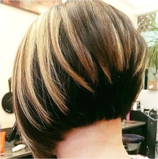 cute graduated bob hairstyles