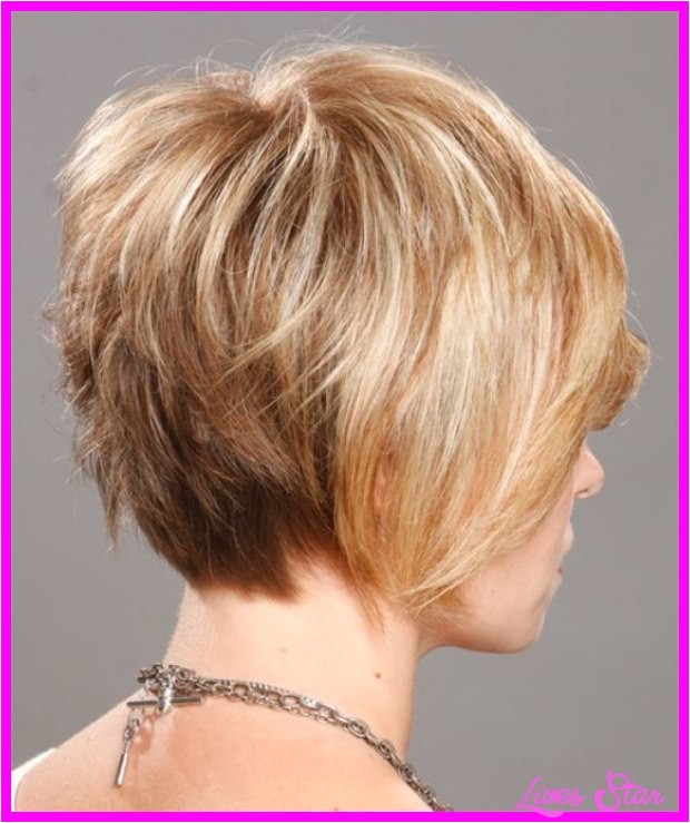 short medium haircuts front back