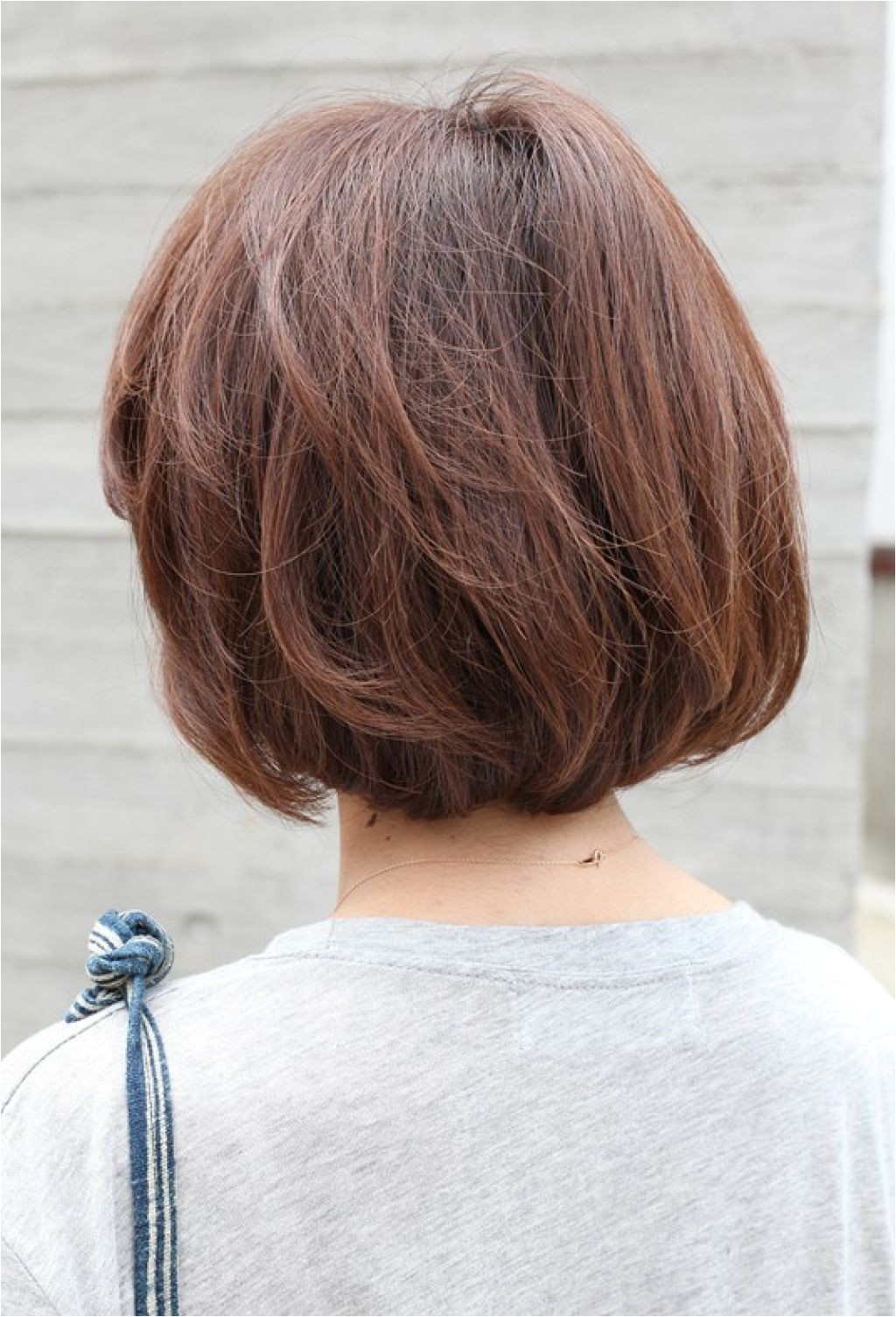 various short haircuts back views