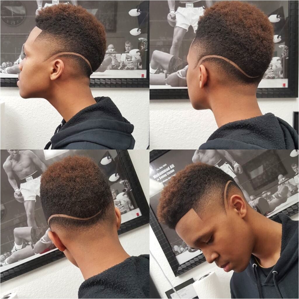 black barbers haircuts designs