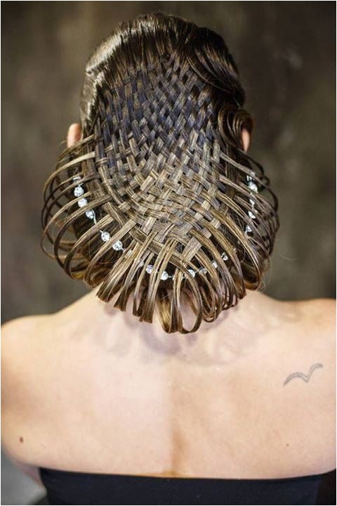 flirty side bun hat sleek basket weave braid style