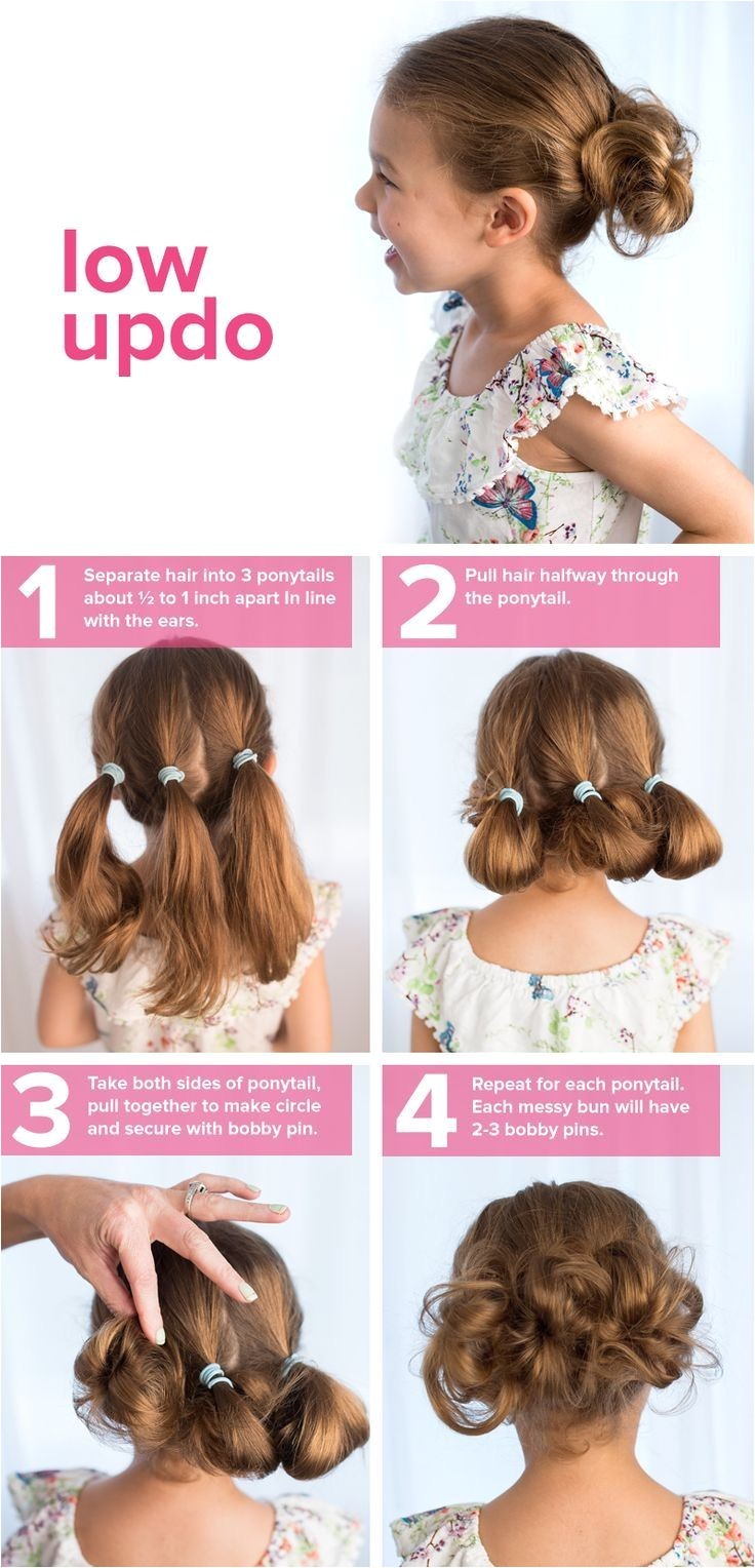 5 fast easy cute hairstyles for girls Hair Pinterest