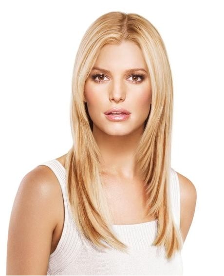 long hairstyles thin hair round face