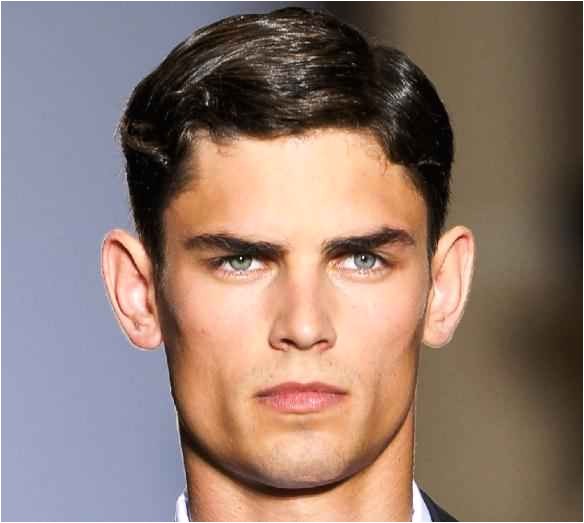 short haircuts for men with big ears
