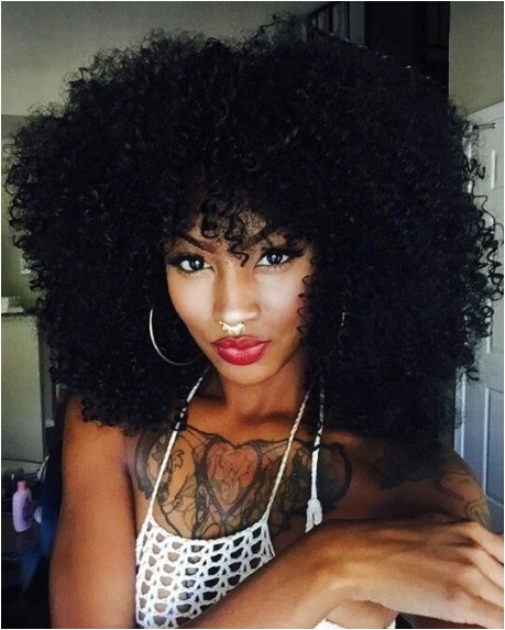 big curly afro hairstyles