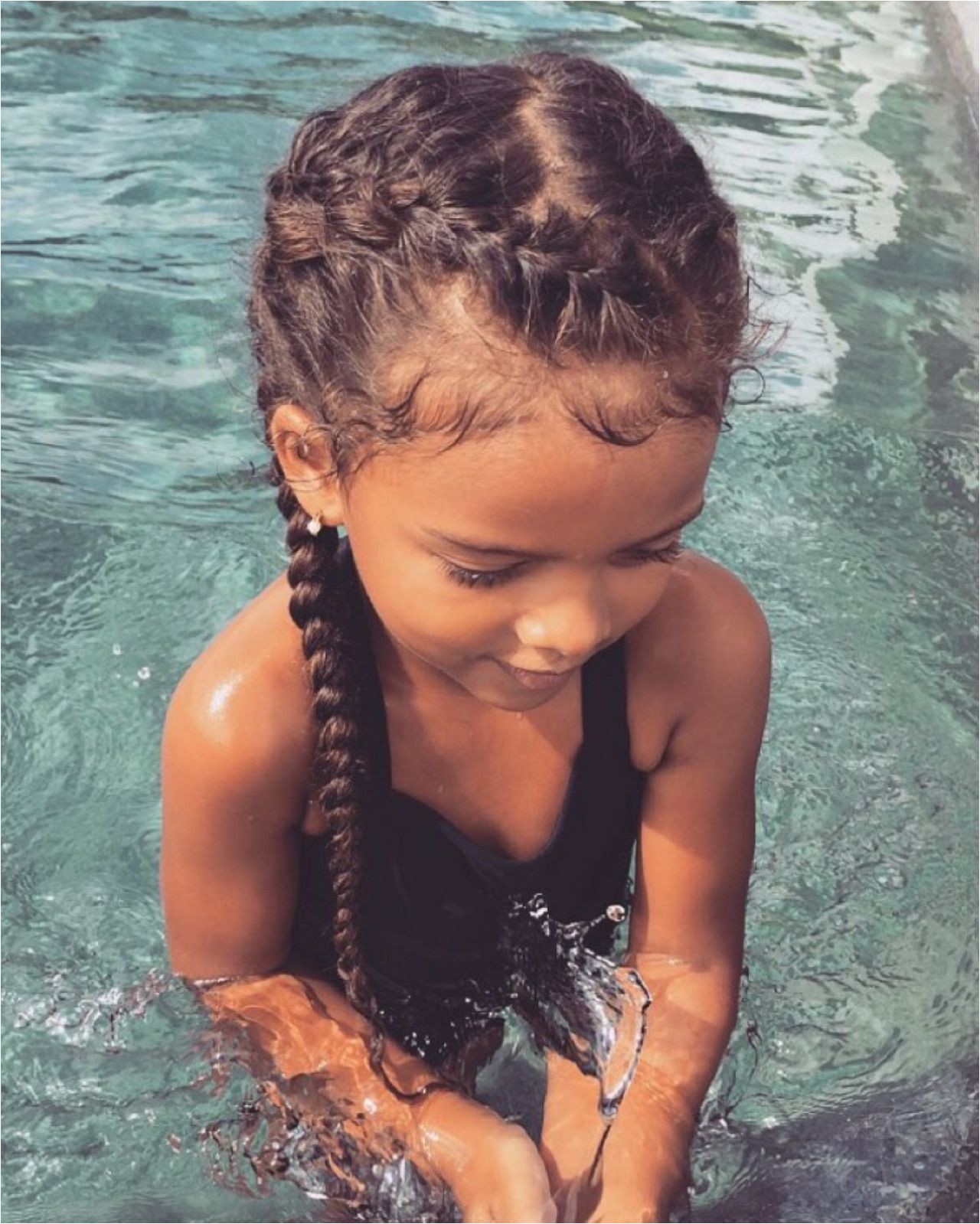 These braids on Lil hair