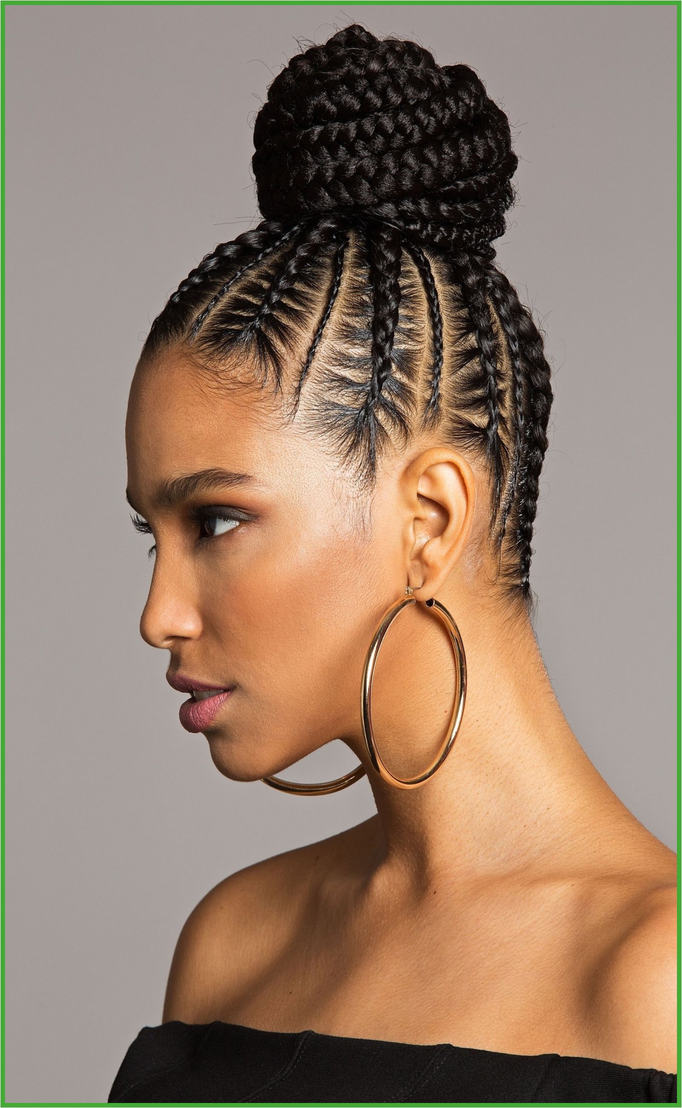 Braid Hairstyles Black Men You Re Going to Want to Wear This Bomb Braided Bun All Summer Long