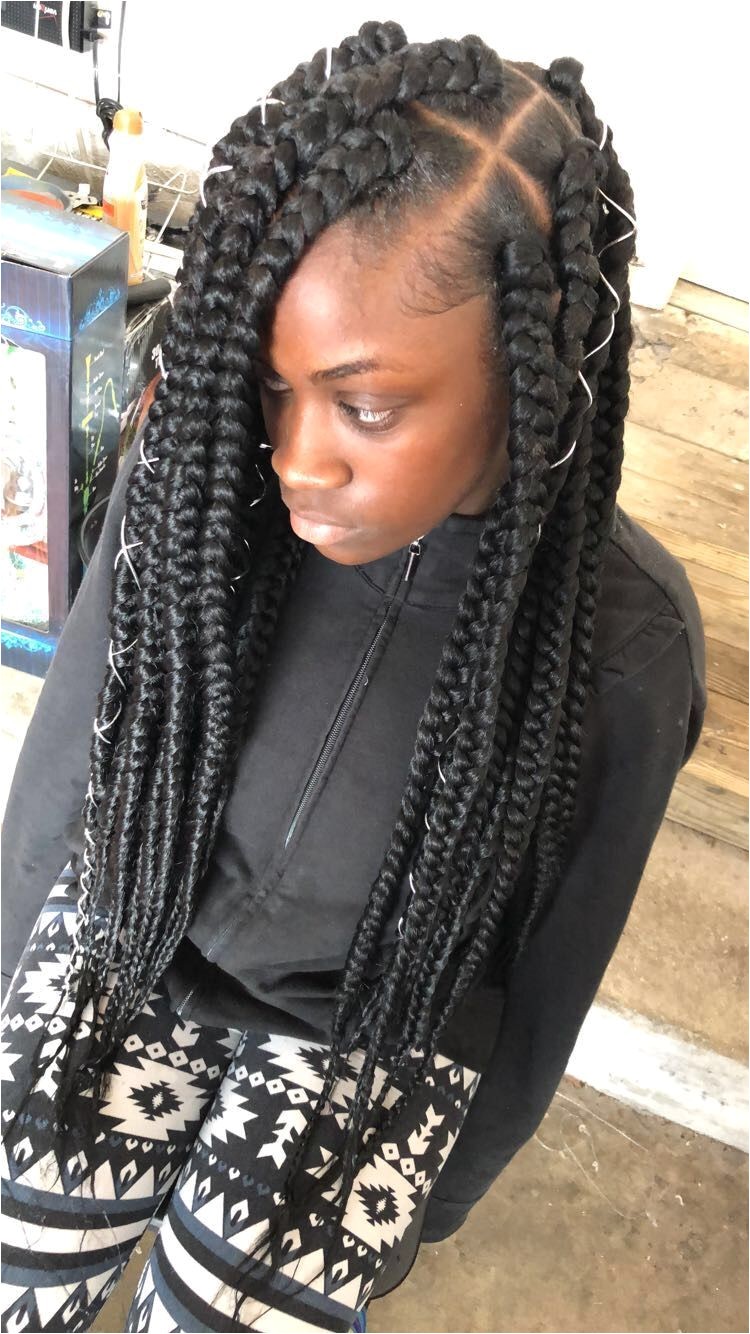 Black Baby Girls · Natural Hair Art · Jumbo box braids braidsasyoulikeit