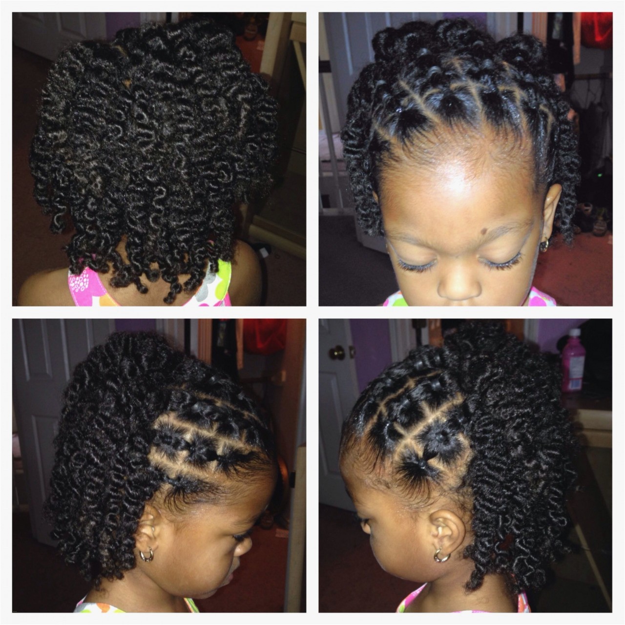 77 Hairstyles for Black Little Girls Unique Natural Hair Styles for Black Kids Fresh I Pinimg
