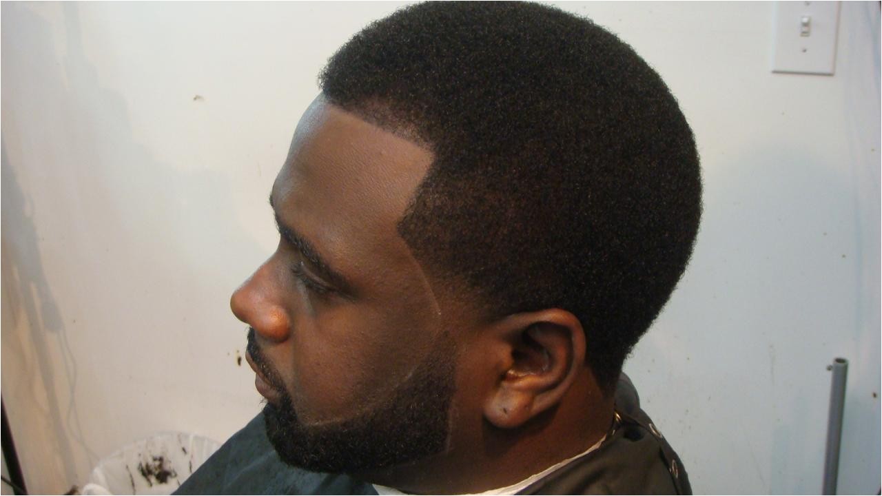 black men fade haircut
