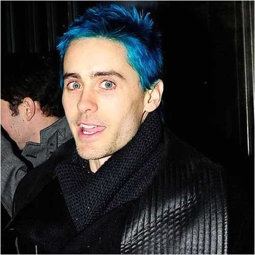 15 guys with blue hair