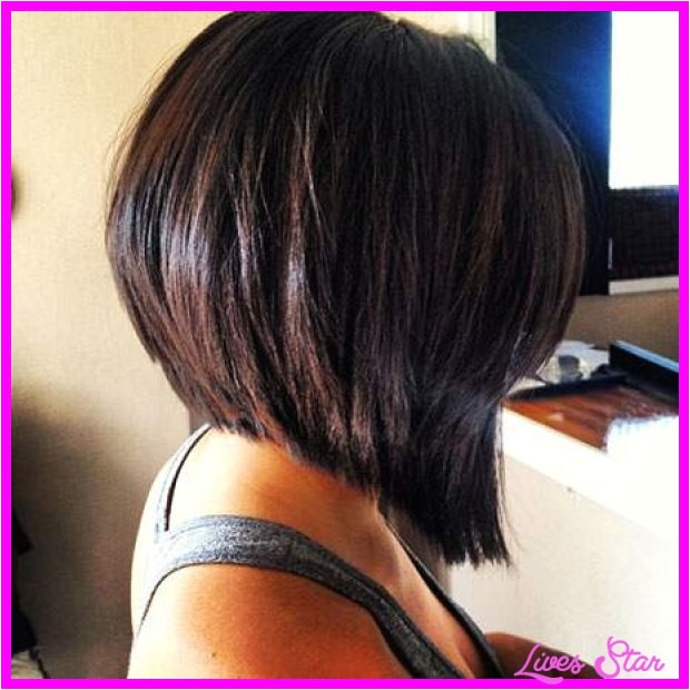 graduated line bob haircut