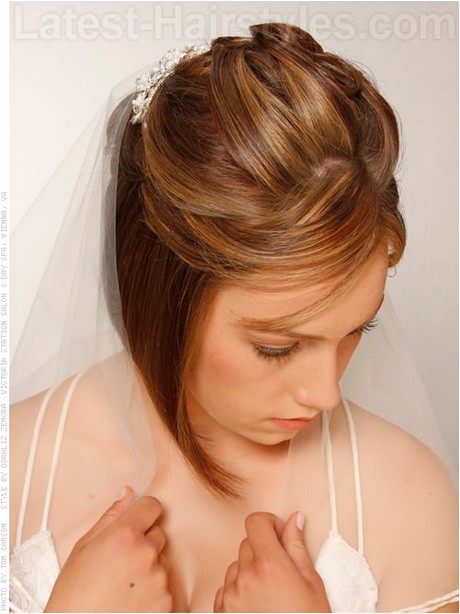 cute wedding hairstyles for short hair