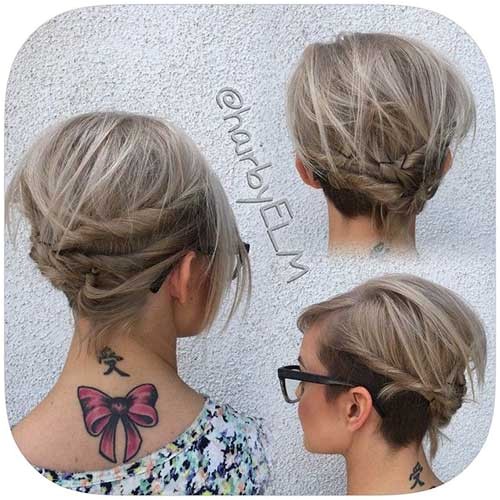 trending long bob updo ideas