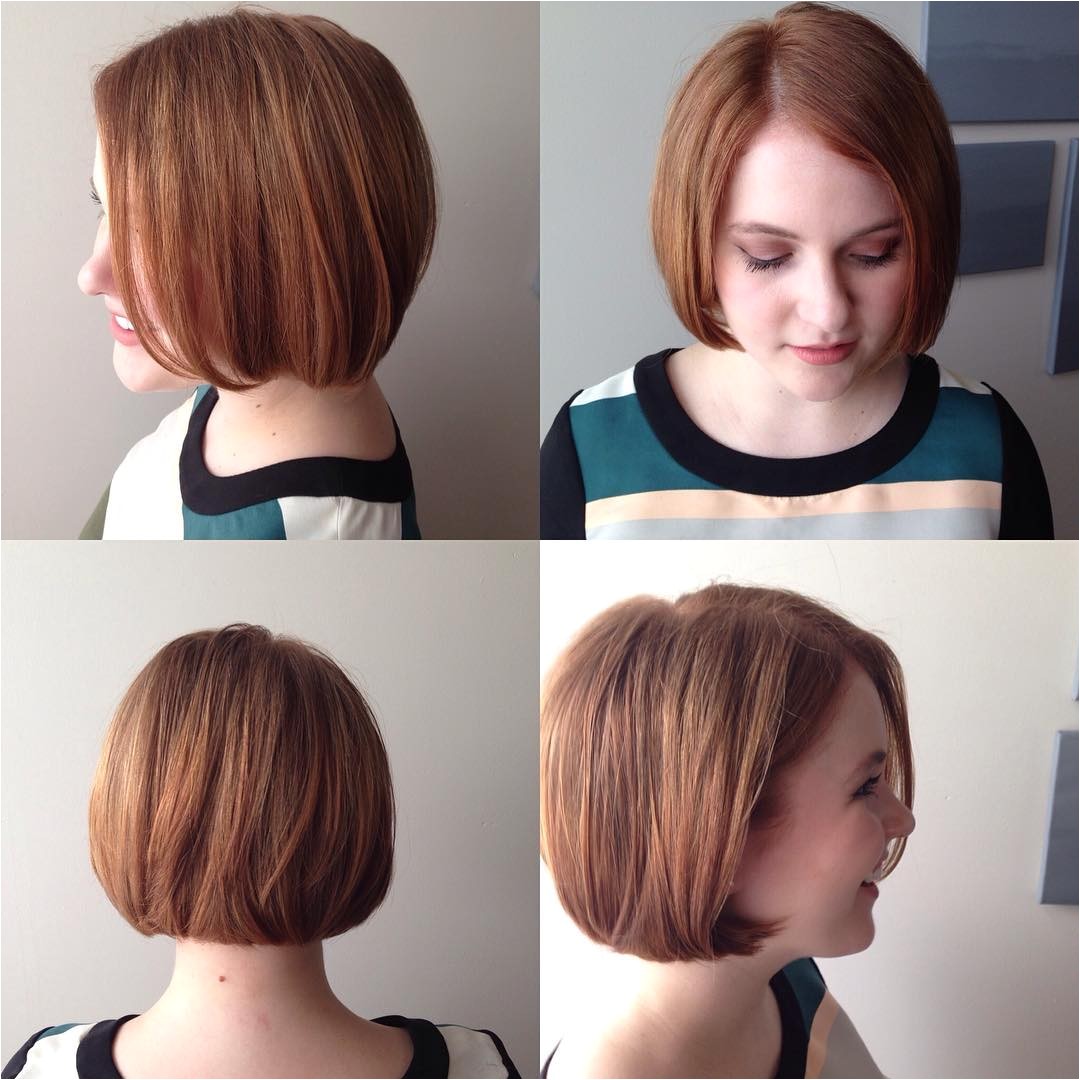flattering bob hairstyles round faces