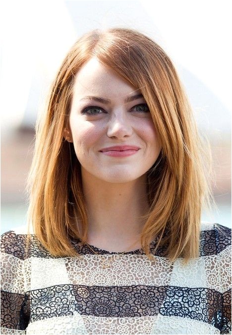 trendy hairstyles to slim your round face