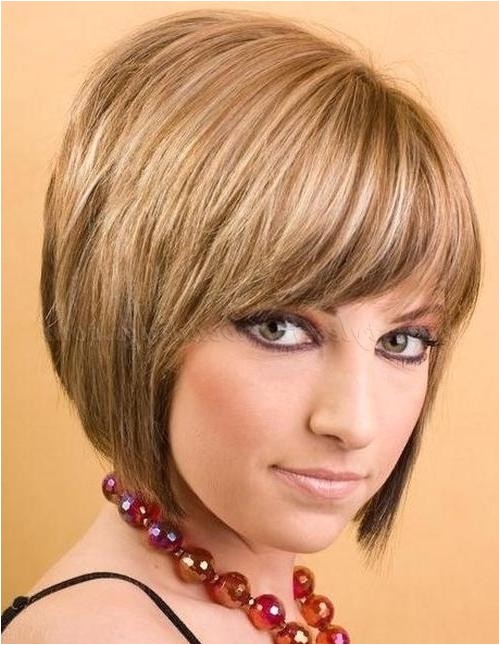 short layered bob hairstyles with fringe