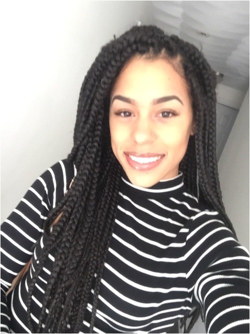 medium box braids