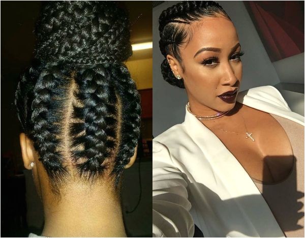 black updo hairstyles