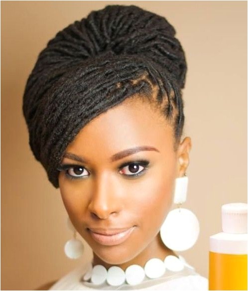 adorable braided updo wedding hairstyles 2015 for black women