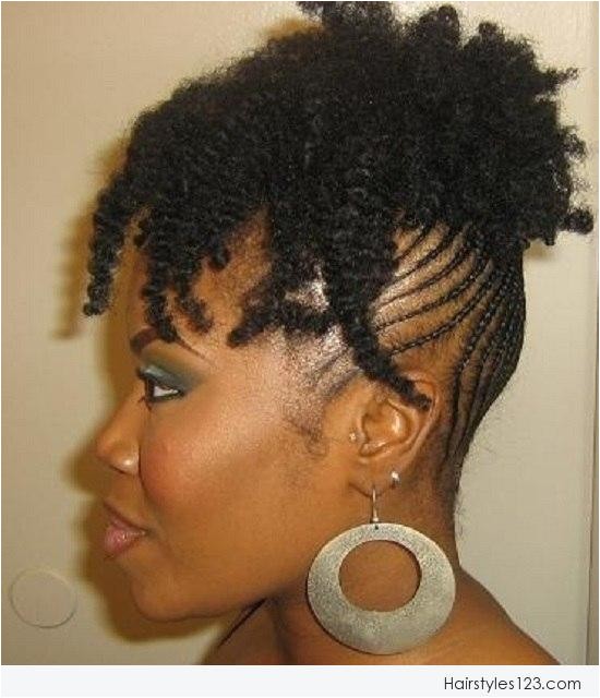 black braided mohawk hairstyles