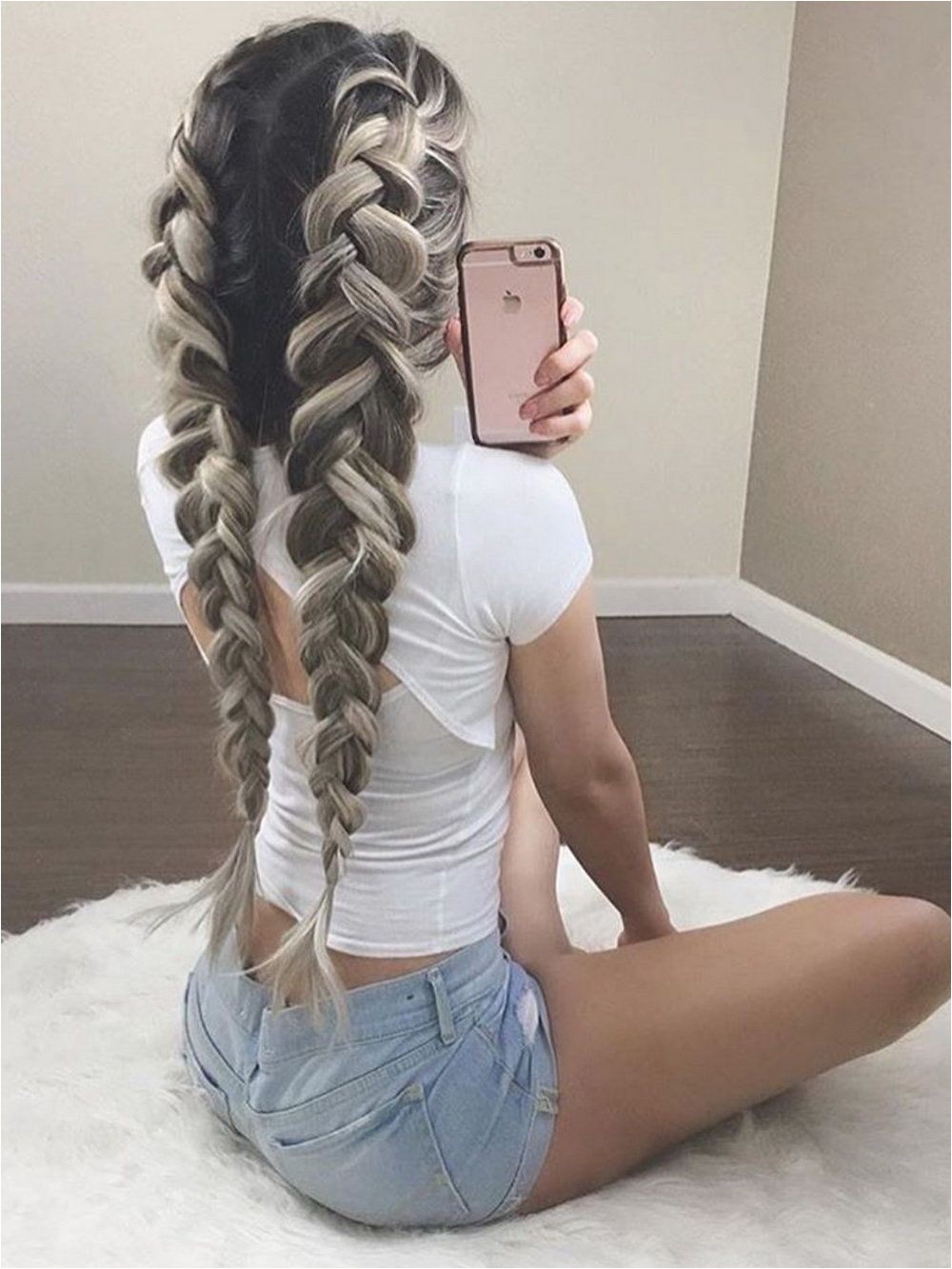 Trending braids and hairstyles from Pinterest