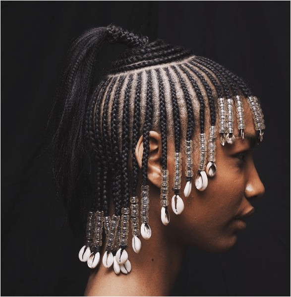 pics solanges braids exhibit has me wishing more adult black women wore cornrows