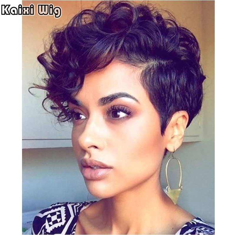 Cheap Hairstyles for Black Women Cheap Short Black Wig White Wigs Line