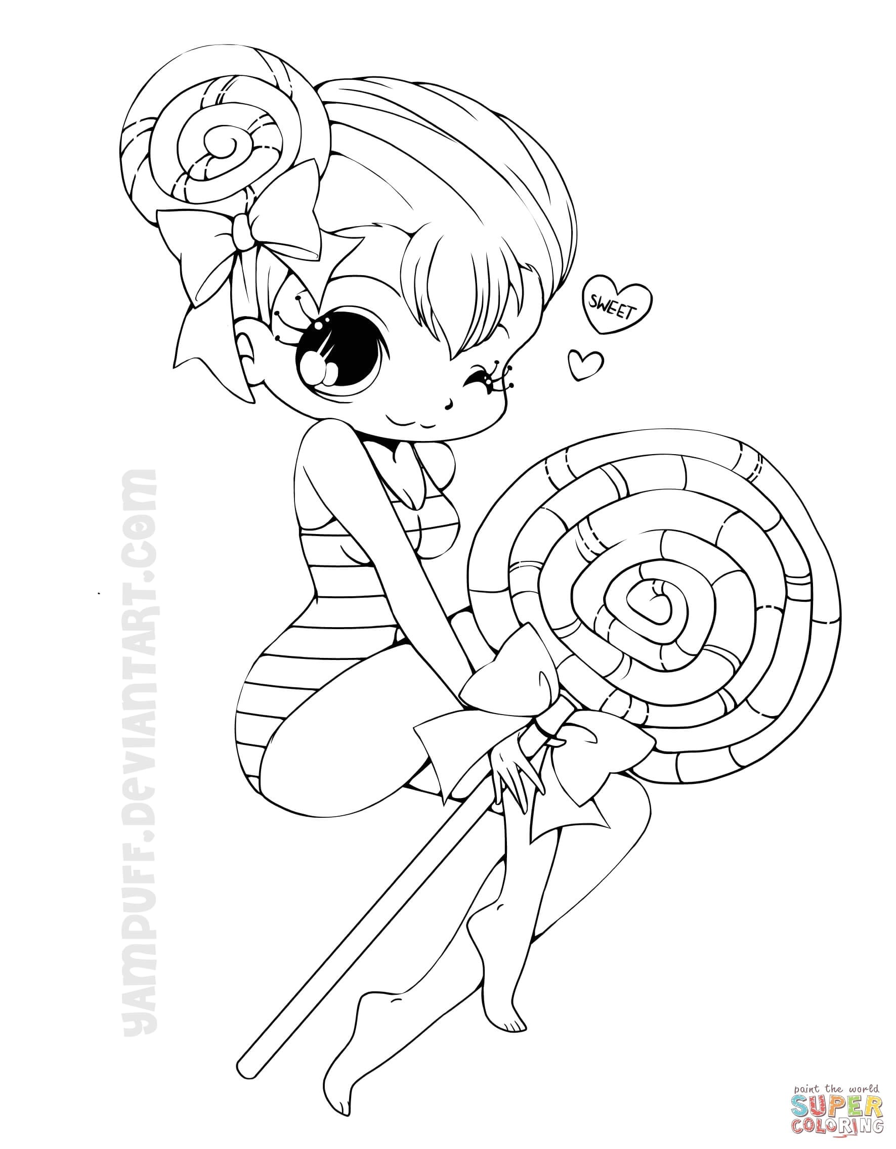Printable Anime Coloring Pages Luxury Cute Anime Chibi Girl Coloring Pages