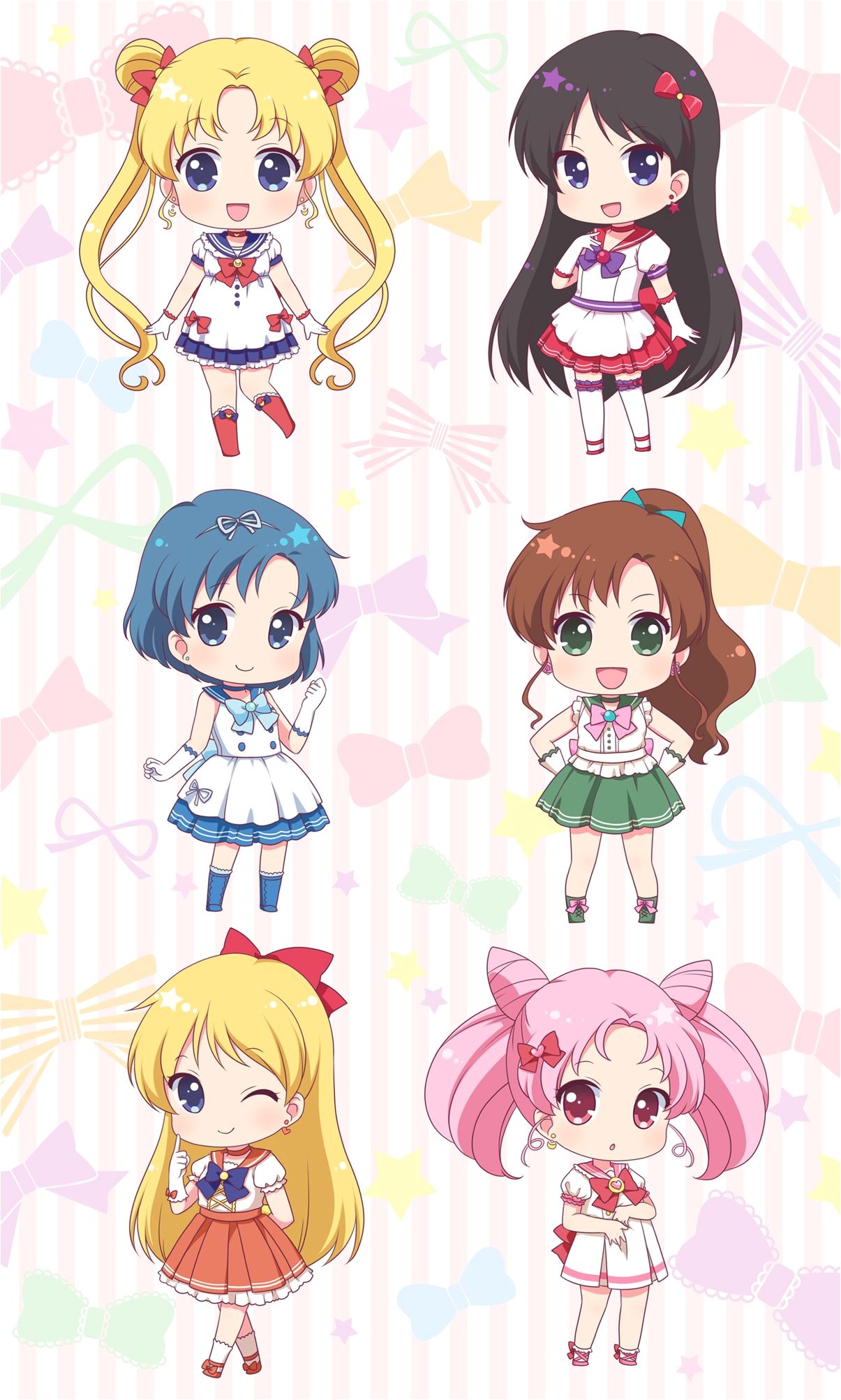 Sailor Moon kawaii girls