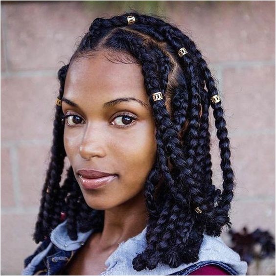 jumbo box braids styles