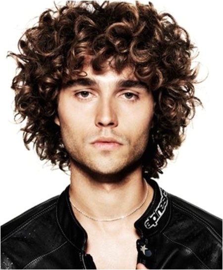 cool curly hairstyles for men