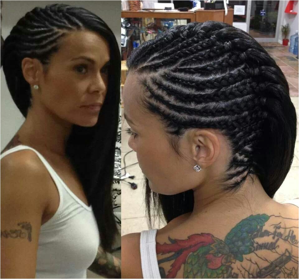 Best black cornrow ponytail and bun hairstyles in 2017 for short long medium hair pictures of side braided cornrows designs african american braids and