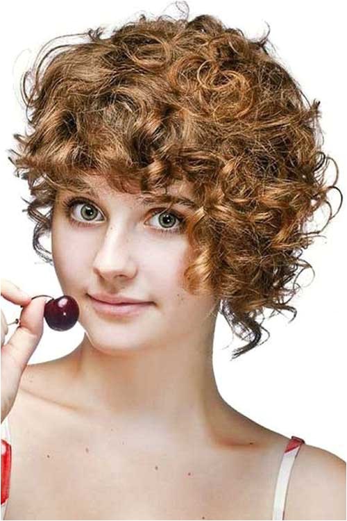best curly short hairstyles for round faces