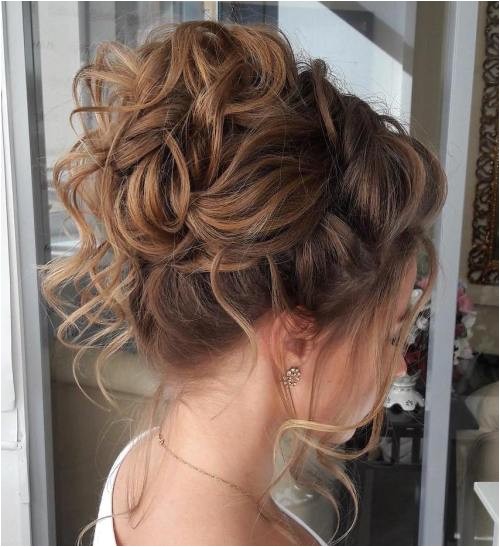 updos for curly hair