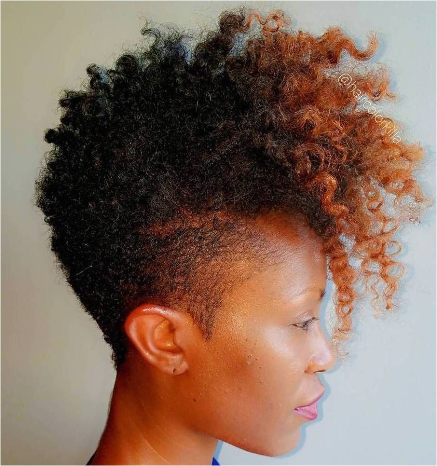 Women s Tapered Mohawk For Natural Hair
