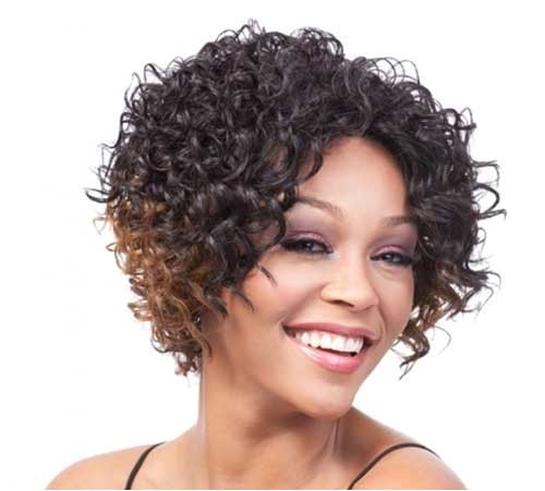 short curly weave hairstyles 2014