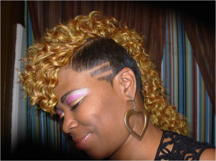 raymona hairstyles weave curly mohawk side 2