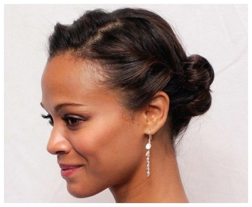 cute updos for short hair african american