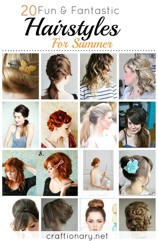 20 hairstyles braids ponytails buns more easy and cute