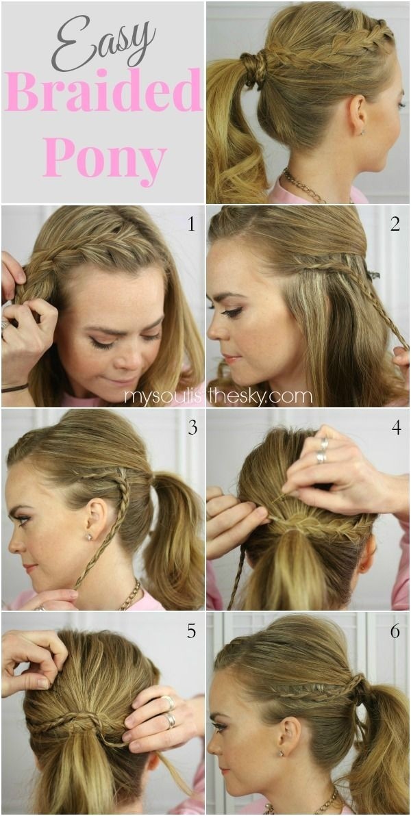 15 cute easy ponytail hairstyles tutorials