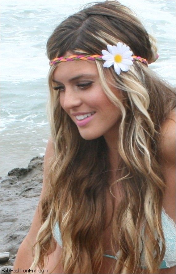 beauty beach waves hairstyle tutorial