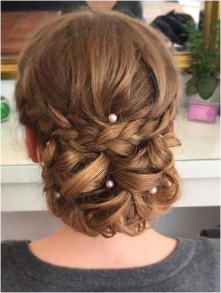 bun hairstyles for prom