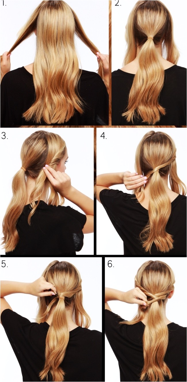 cute easy updos for long hair how to do it yourself