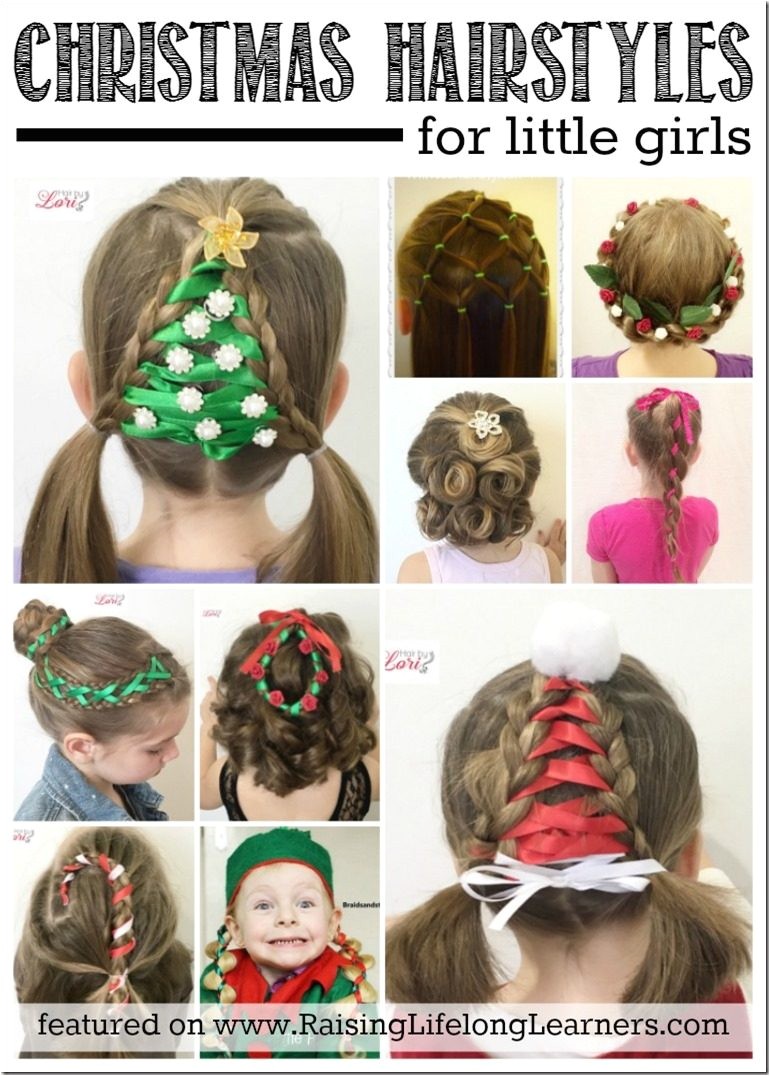 easy christmas hairstyles
