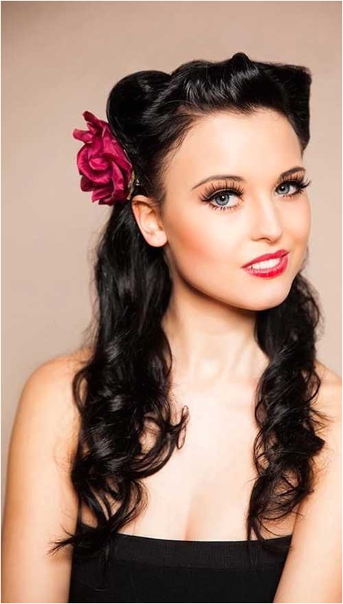 25 pin up hairstyles for long hair