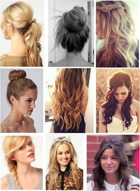 cute everyday hairstyles for curly hair